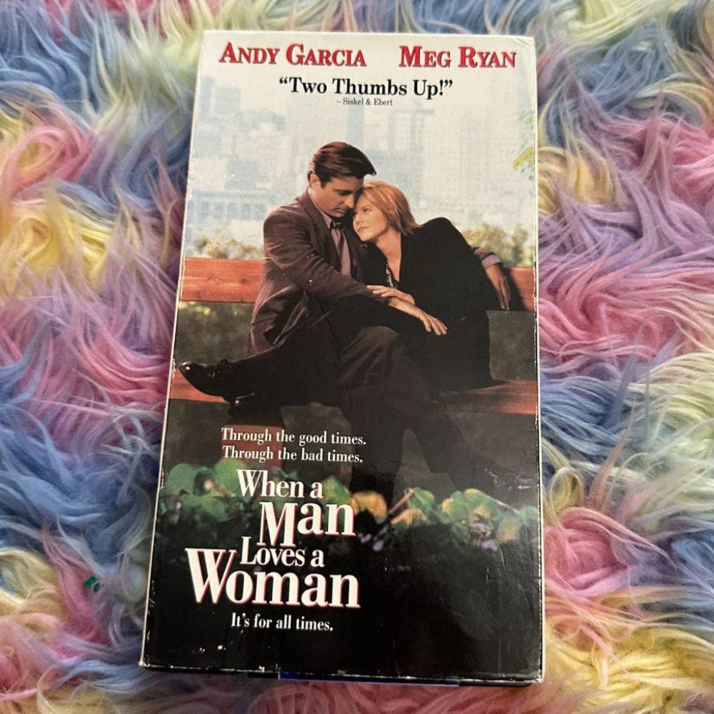 WHEN A MAN LOVES A WOMAN VHS